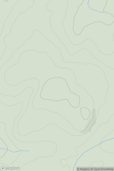 Thumbnail image for Cnoc an t-Samhlaidh [Knapdale and Kintyre] [NR797493] showing contour plot for surrounding peak